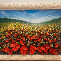 QUADRO CON CORNICE DI MASSIMO MEDA 