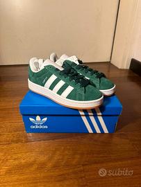 Adidas Campus 00s dark green white 41