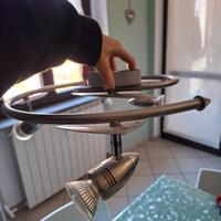 Lampadario da soffitto con faretti
