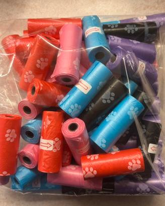 Sacchetti Igenici Cane - 50 Rotoli (750 sacchetti)