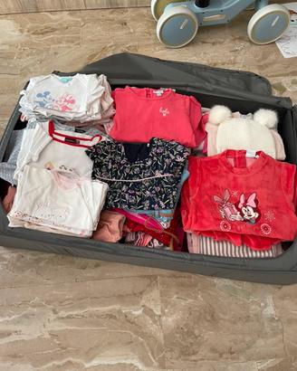 Abbigliamento bimba taglia 0.  18M