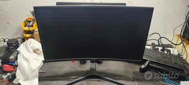 Monitor Gaming Samsung 27" QLED Curvo 144Hz 1ms