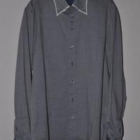 Camicia Clayton uomo M celeste/grigio