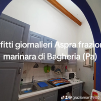 Casa ad Aspra ad ore, giornaliero e settimanale