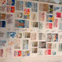 lotto n. 54 francobolli Norvegia 