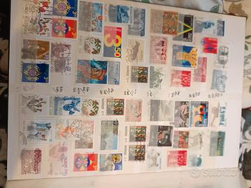 lotto n. 54 francobolli Norvegia 