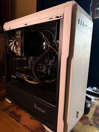 PC da gaming Ryzen5600x RX6600XFX 32gb RAM