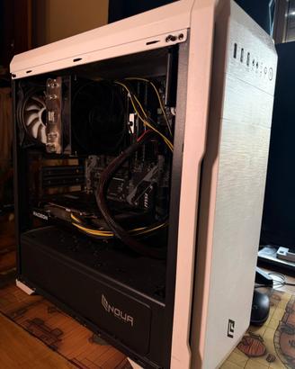 PC da gaming Ryzen5600x RX6600XFX 32gb RAM