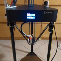 Stampante 3D FLSUN Q5 con upgrade