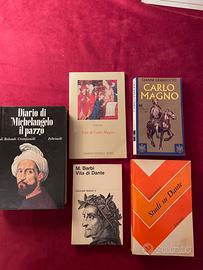 5 libri Dante, Carlo Magno Michelangelo il pazzo
