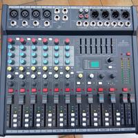 ALCHEMIX 402FX Mixer Professionale 8 Canali con Mu