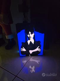 Lampada Mercoledi Famiglia Adams