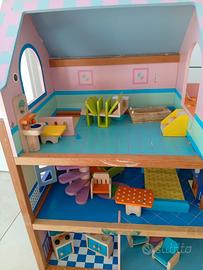 Casetta In Legno Per Bambole