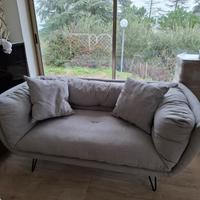 Divano 2/3 posti Maisons du Monde Mod DOT Grigio