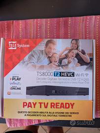 Decoder Telesystem TS-8000 T2 HEVC H.265