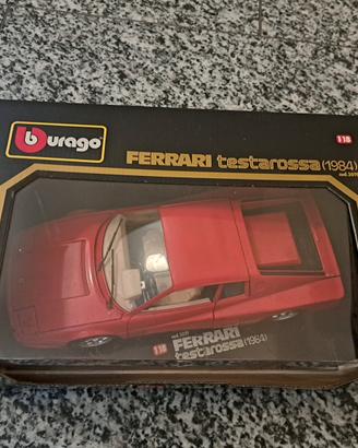 modellino ferrari testarossa