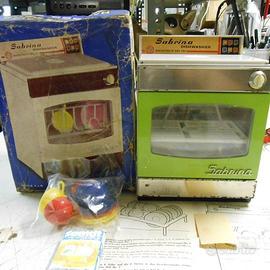 Lavastoviglie giocattolo sabrina in latta anni 60