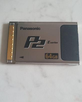 SCHEDA P2 CARD PANASONIC 64gb