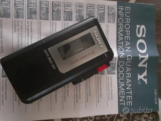 Microcassette recorder SONY  			