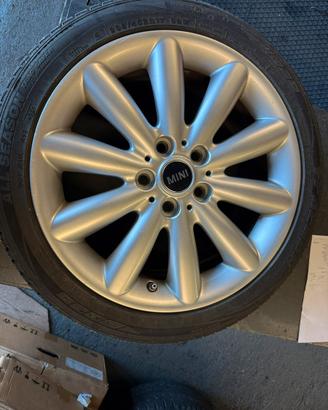 Set 4 cerchi 17” MINI Originali+gomme all season
