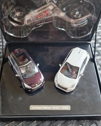 cofanetto norev peugeot 208