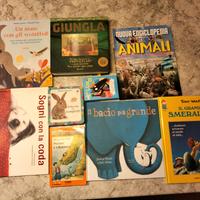 8 libri per bambini+ il gioco del lupo