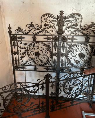 Letto in ferro battuto