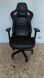 Sedia gaming OMEN by HP (Citadel) con cuscini orig