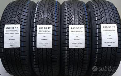 4 GOMME 205 55 17 CONTINENTAL RB92