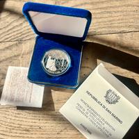 San Marino moneta argento 1996