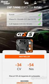 Centralina Modulo Racechip Suzuki Vitara e swift