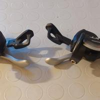 Leve comando cambio e deragliatore Shimano XT