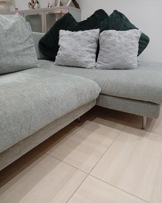Divano angolare sx Venetan divani grigio