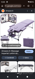 Tavolo da massaggio portatile