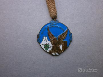 G.A.F. VI Settore : RARA MEDAGLIA Ottone e Smalti