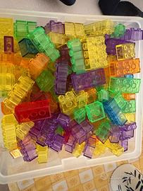 Set 500 Mini Blocchi Traslucidi Borgione Mattoncin