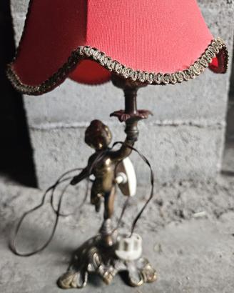 Lampada vintage in ottone
