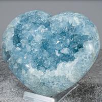 Cuore celestite minerale