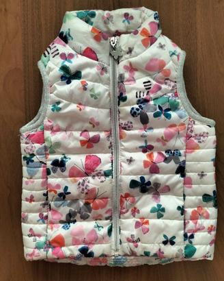 Gilet/piumino senza maniche bimba 2-3 anni