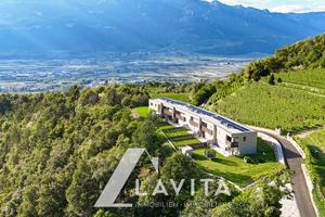 Casa schiera panoramica con giardino a Montagna