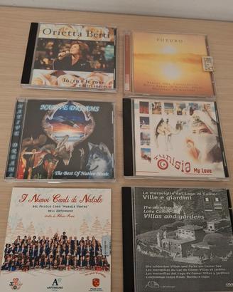 Lotto 5 CD e un DVD vario genere