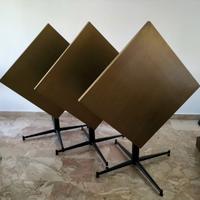Tavolo professionale pieghevole color ottone+sedie