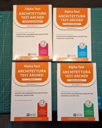 Alpha Test Architettura - Kit Completo 4 Volumi