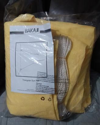 vela ombreggiante triangolare 3 x 3 x 3