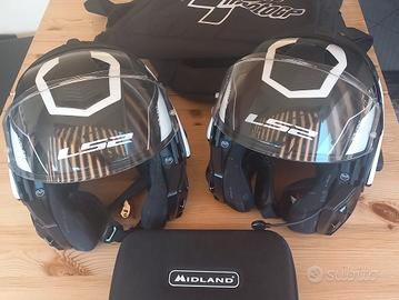 Caschi LS2 Valiant con impianto midland