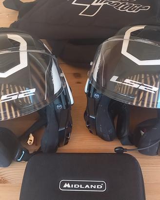 Caschi LS2 Valiant con impianto midland