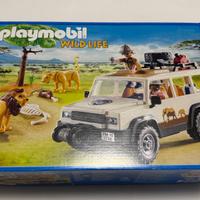 Playmobil 6798 Fuoritrada nella savana con i leoni