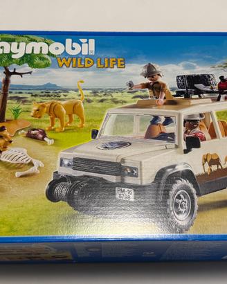 Playmobil 6798 Fuoritrada nella savana con i leoni