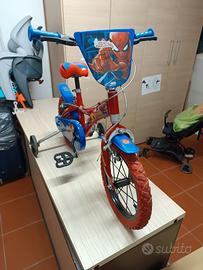 bicicletta spiderman 14 " 