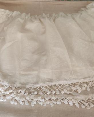 Tendaletto vintage di pizzo stile romantico